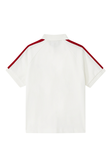 Stripe Detail Polo Shirt